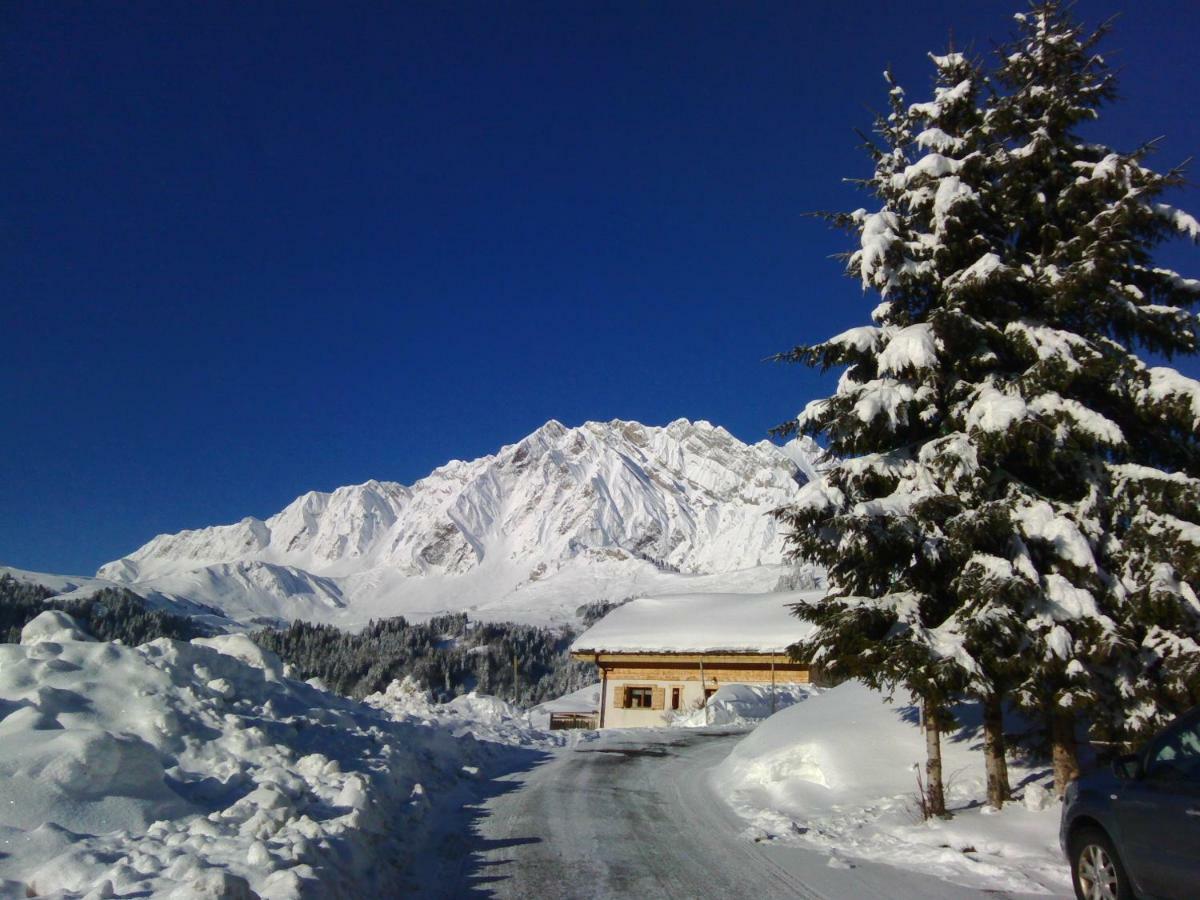 Apartmán Les Fenetres Du Mont Blanc La Giettaz Exteriér fotografie